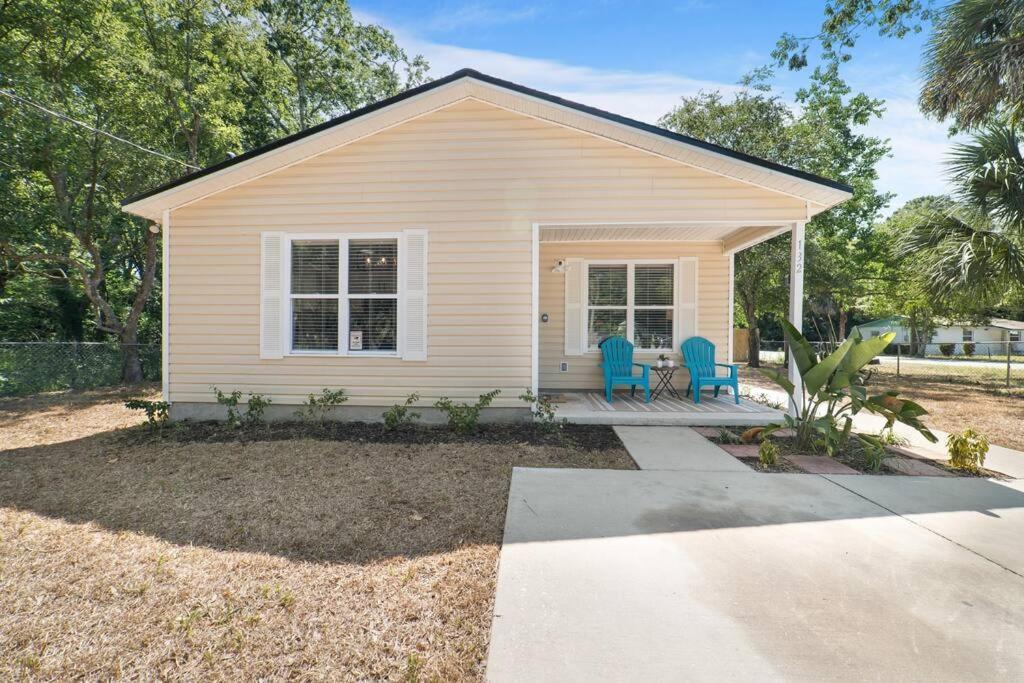 New Modern Bungalow Close To Downtown! Fully Fenced Yard St. Augustine Eksteriør bilde